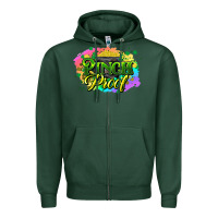 Sports Green pinch proof St. Patrick's  Day Zipper Hoodie - HowdyJamesFarm