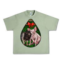 Oil Green christmas pig Urban Heavy Tee - LillyAllenDesigns