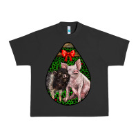 Pigment Black christmas pig Urban Heavy Tee - LillyAllenDesigns