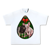 White christmas pig Urban Heavy Tee - LillyAllenDesigns