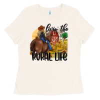 Livin The Rural Life Ladies Tee | Teevron