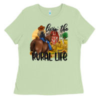 Matcha livin the rural life Ladies Tee - MaliasSmallBusiness