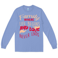 Colony Blue Family Long Sleeve Tee - Bettercallsaul