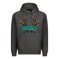 Charcoal Heather Southern Mama Premium Hoodie - JahusDesignShop