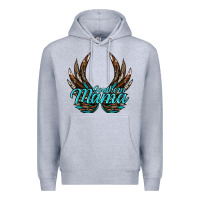 Heather Grey Southern Mama Premium Hoodie - JahusDesignShop