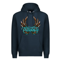 Navy Southern Mama Premium Hoodie - JahusDesignShop