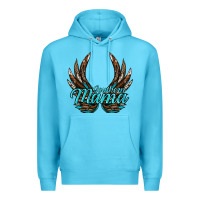 Ocean Blue Southern Mama Premium Hoodie - JahusDesignShop