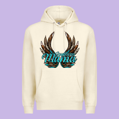 Southern Mama Premium Hoodie Designed By Jahusdesignshop