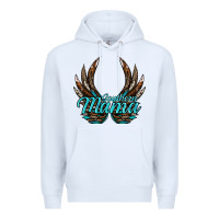 White Southern Mama Premium Hoodie - JahusDesignShop