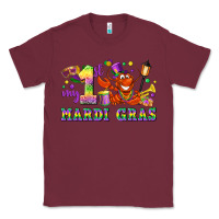Burgundy my first mardi gras Classic Tee - LillyAllenDesigns