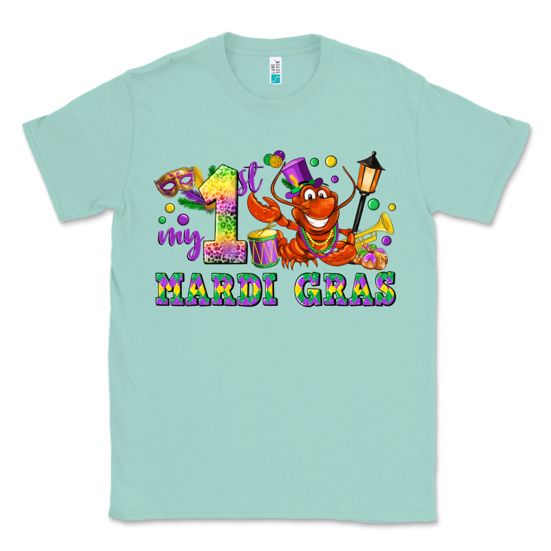 My First Mardi Gras Classic Tee by LillyAllenDesigns | Teevron