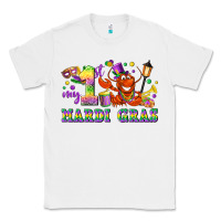 White my first mardi gras Classic Tee - LillyAllenDesigns