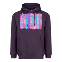 Plum Pink Easter Brushstrokes Heavyweight Hoodie - BundleAndBundleShop