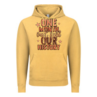 Vintage Mustard one month can't hold our history Vintage Hoodie - LillyAllenDesigns