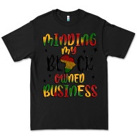 Black minding my black owned business Premium Tee - MaliasSmallBusiness