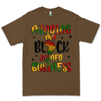 Cacao minding my black owned business Premium Tee - MaliasSmallBusiness