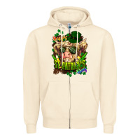 Sandshell St. Patrick's Day Cow Zipper Hoodie - HowdyJamesFarm