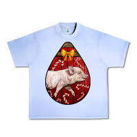 Grape Ice christmas pig Urban Heavy Tee - LillyAllenDesigns