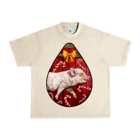 Sandshell christmas pig Urban Heavy Tee - LillyAllenDesigns
