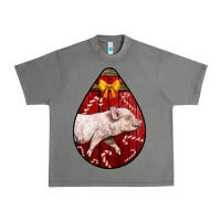 Tornado christmas pig Urban Heavy Tee - LillyAllenDesigns