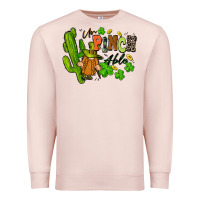 Pale Pink un pinch able Premium Sweatshirt - FaDigitalArtStudio