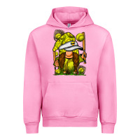 Fuchsia Pink softball gnome Urban Hoodie - SublimationCraftShop
