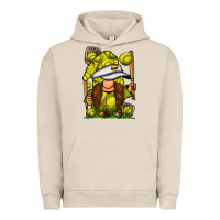 Pigment French Oak softball gnome Urban Hoodie - SublimationCraftShop