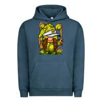 Pigment Midnight Navy softball gnome Urban Hoodie - SublimationCraftShop