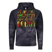 Cloud Black i am my ancestors wildest dream Vintage Hoodie - LillyAllenDesigns