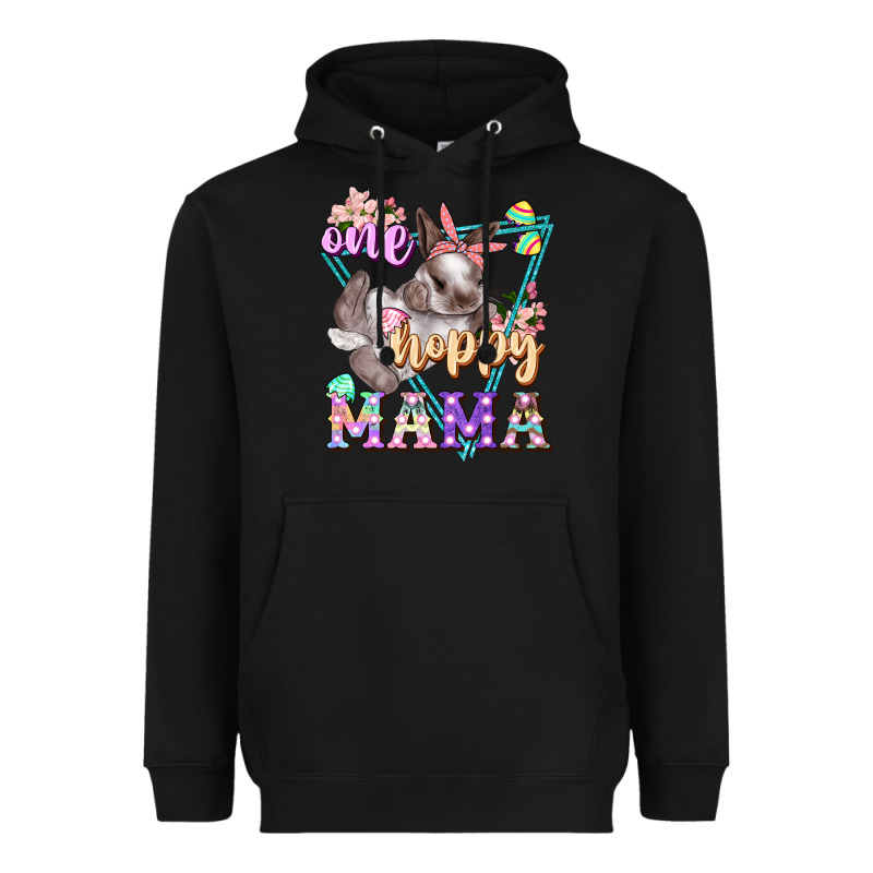 One Hoppy Mama Heavyweight Hoodie by FaDigitalArtStudio | Teevron
