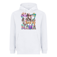 White one hoppy mama Heavyweight Hoodie - FaDigitalArtStudio