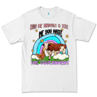 White buy me animals Premium Tee - MaliasSmallBusiness