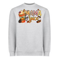 Heather Grey Mama spice Heavyweight Sweatshirt - NancyCooperArtShop
