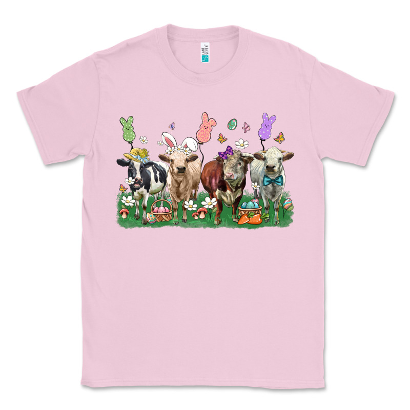 Easter Cow Classic Tee by LillyAllenDesigns | Teevron