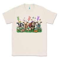 Natural easter cow Classic Tee - LillyAllenDesigns