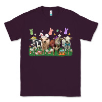 Plum easter cow Classic Tee - LillyAllenDesigns