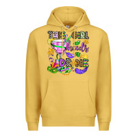 Antique Gold this girl needs a drink Premium Hoodie - OliviaCreatesArt