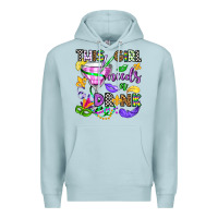 Blue Mist this girl needs a drink Premium Hoodie - OliviaCreatesArt