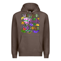 Coffee this girl needs a drink Premium Hoodie - OliviaCreatesArt