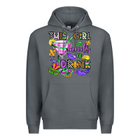 Rock this girl needs a drink Premium Hoodie - OliviaCreatesArt