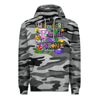 Slate Camo this girl needs a drink Premium Hoodie - OliviaCreatesArt