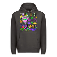 This Girl Needs A Drink Premium Hoodie | Teevron