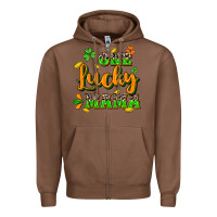 Chestnut One lucky Mama St. Patrick's Day Zipper Hoodie - CowGirlArtShop
