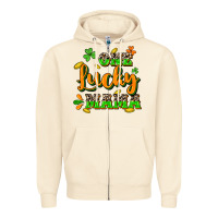 Sandshell One lucky Mama St. Patrick's Day Zipper Hoodie - CowGirlArtShop