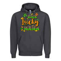 Smoke One lucky Mama St. Patrick's Day Zipper Hoodie - CowGirlArtShop