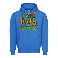 True Royal One lucky Mama St. Patrick's Day Zipper Hoodie - CowGirlArtShop