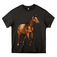 Asphalt Quarter Horse Heavy Core Tee - LillyAllenDesigns