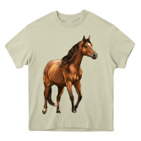 Mossy Quarter Horse Heavy Core Tee - LillyAllenDesigns