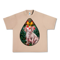 Burro christmas pig Urban Heavy Tee - LillyAllenDesigns