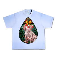 Grape Ice christmas pig Urban Heavy Tee - LillyAllenDesigns